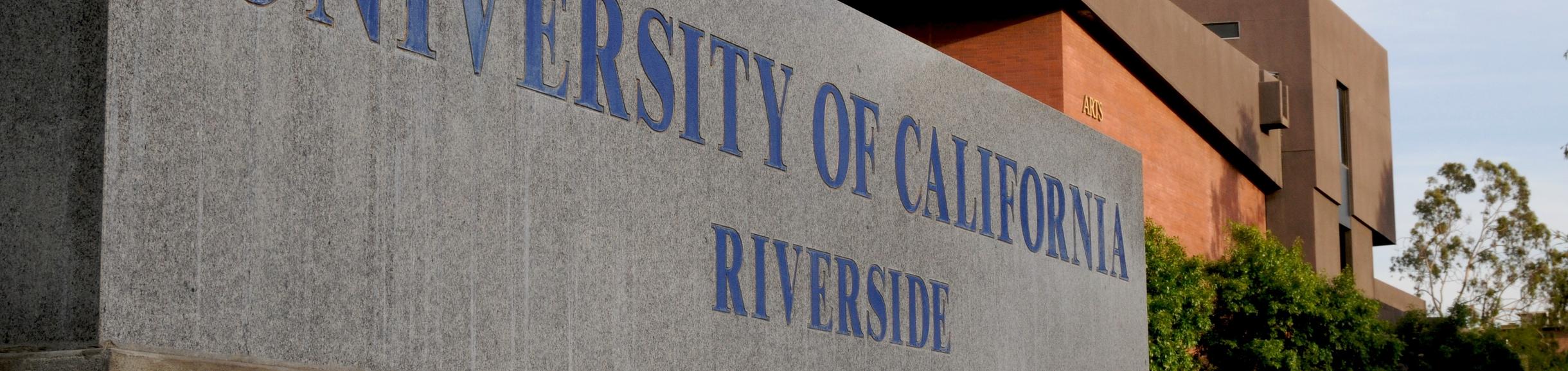 UCR Sign